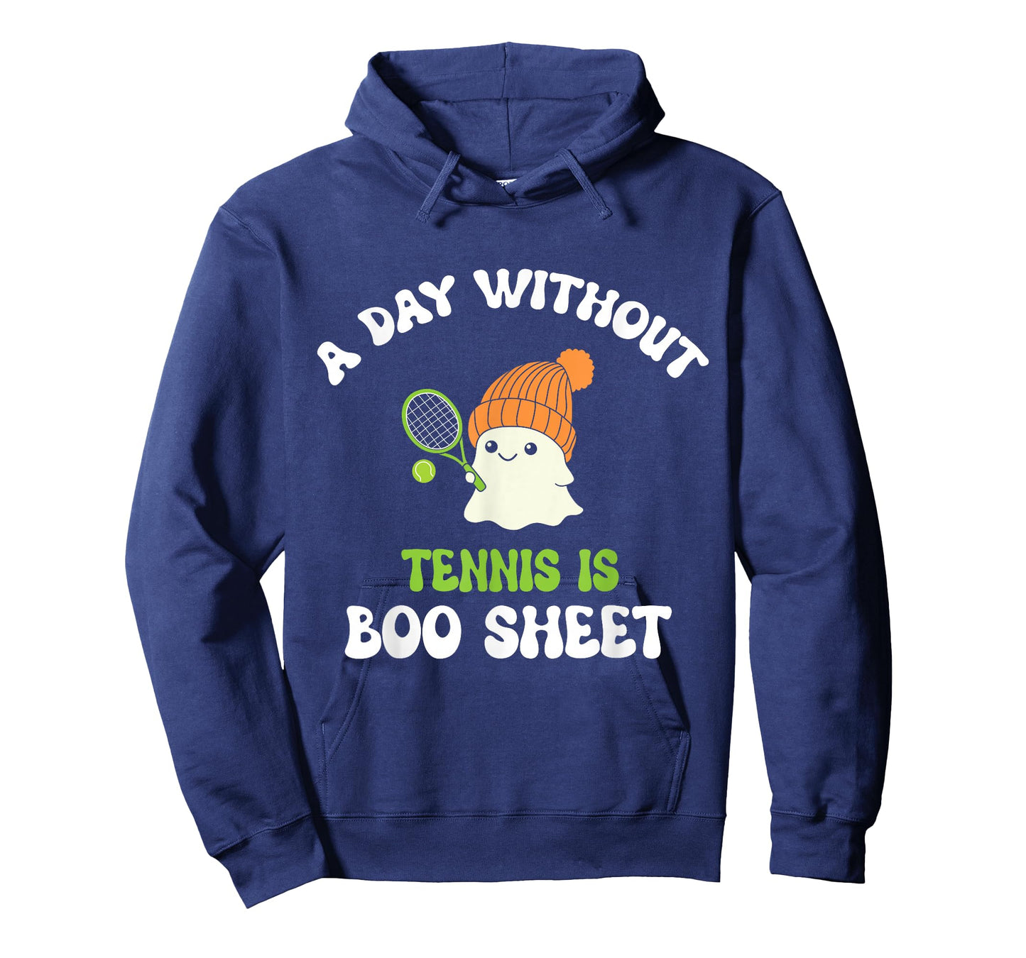 Funny Halloween A Day Without Tennis Is Boo Sheet T-Shirt