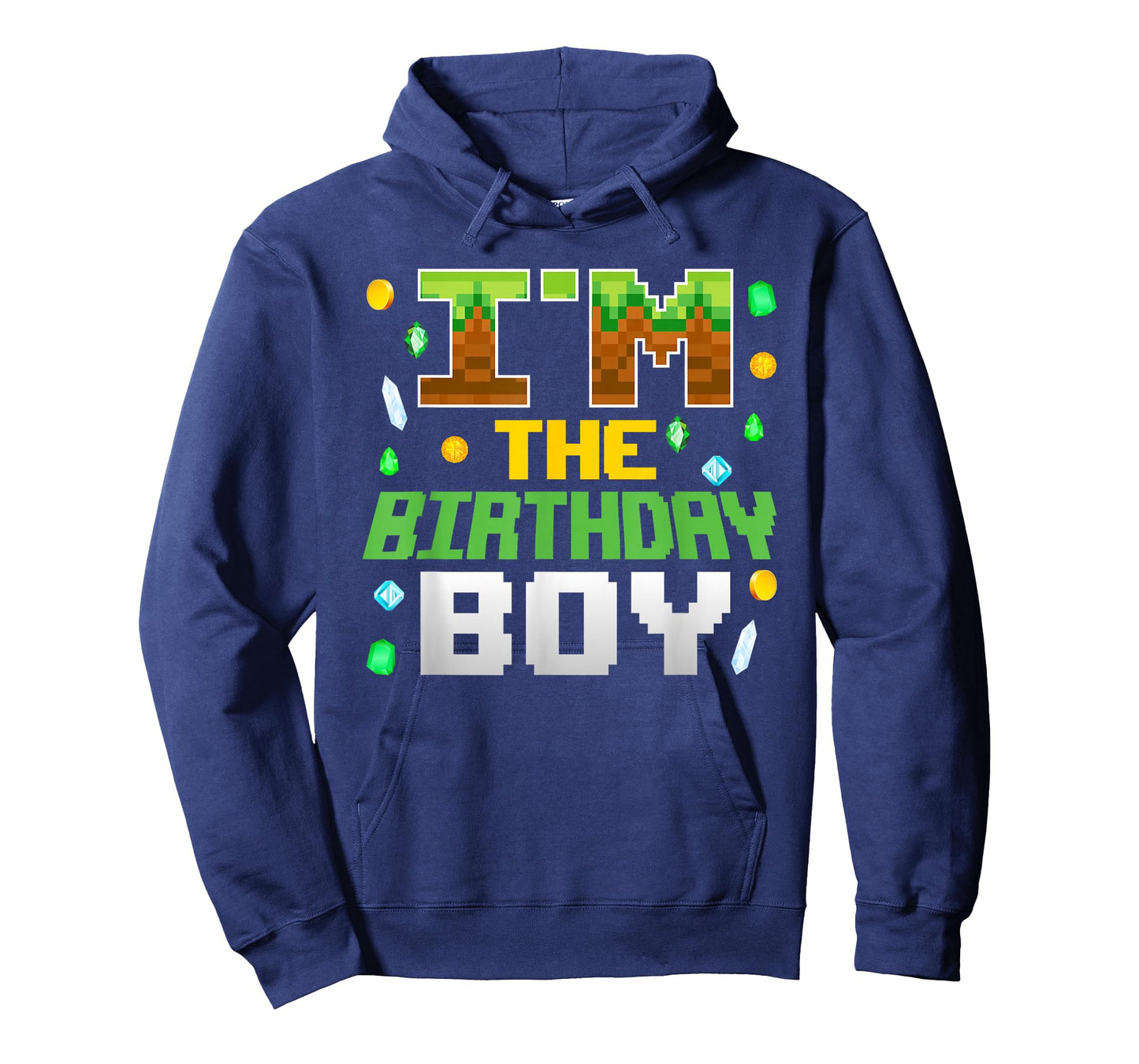 I'm The Birthday Boy Video Gamer Pixel Number Birthday Party T-Shirt