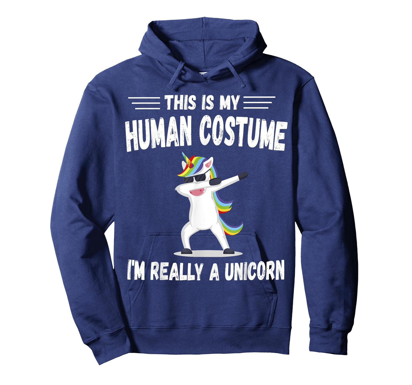 This Is My Human Costume I'm Really A Unicorn Cute T-Shirt