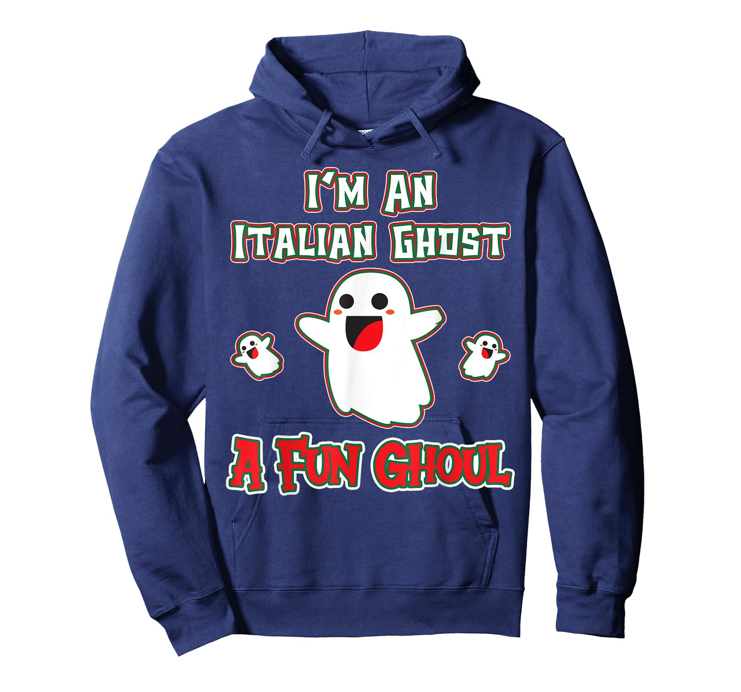 Funny Italian Shirts Italy Halloween Ghost A Fun Ghoul T-Shirt