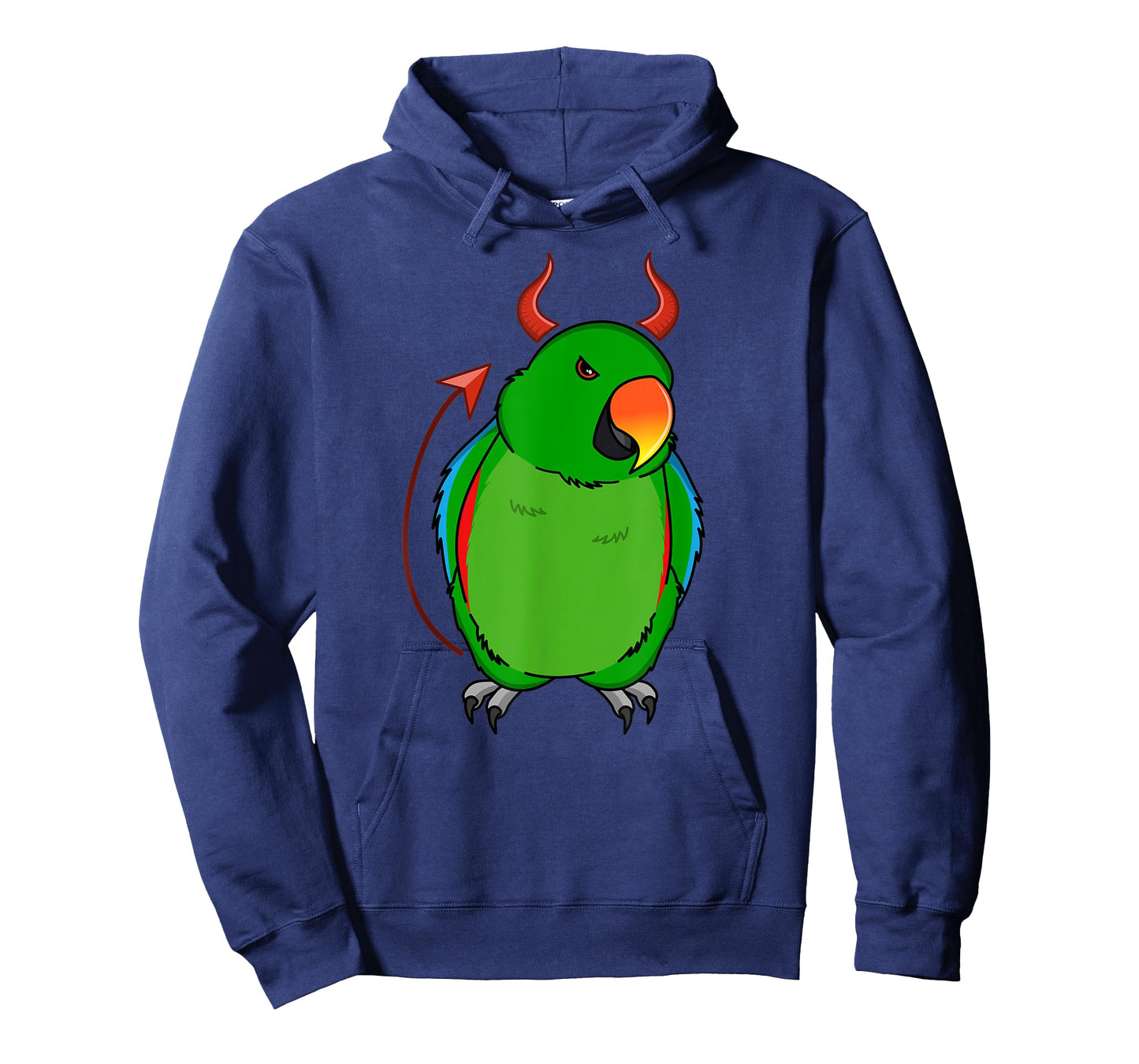 Scary Devil Costume Parrot I Male Eclectus T-Shirt
