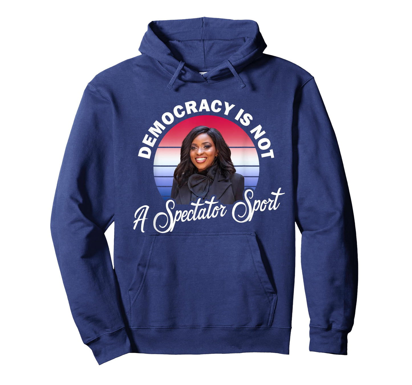 Jasmine Crockett Democracy is not a Spectator Sport T-Shirt
