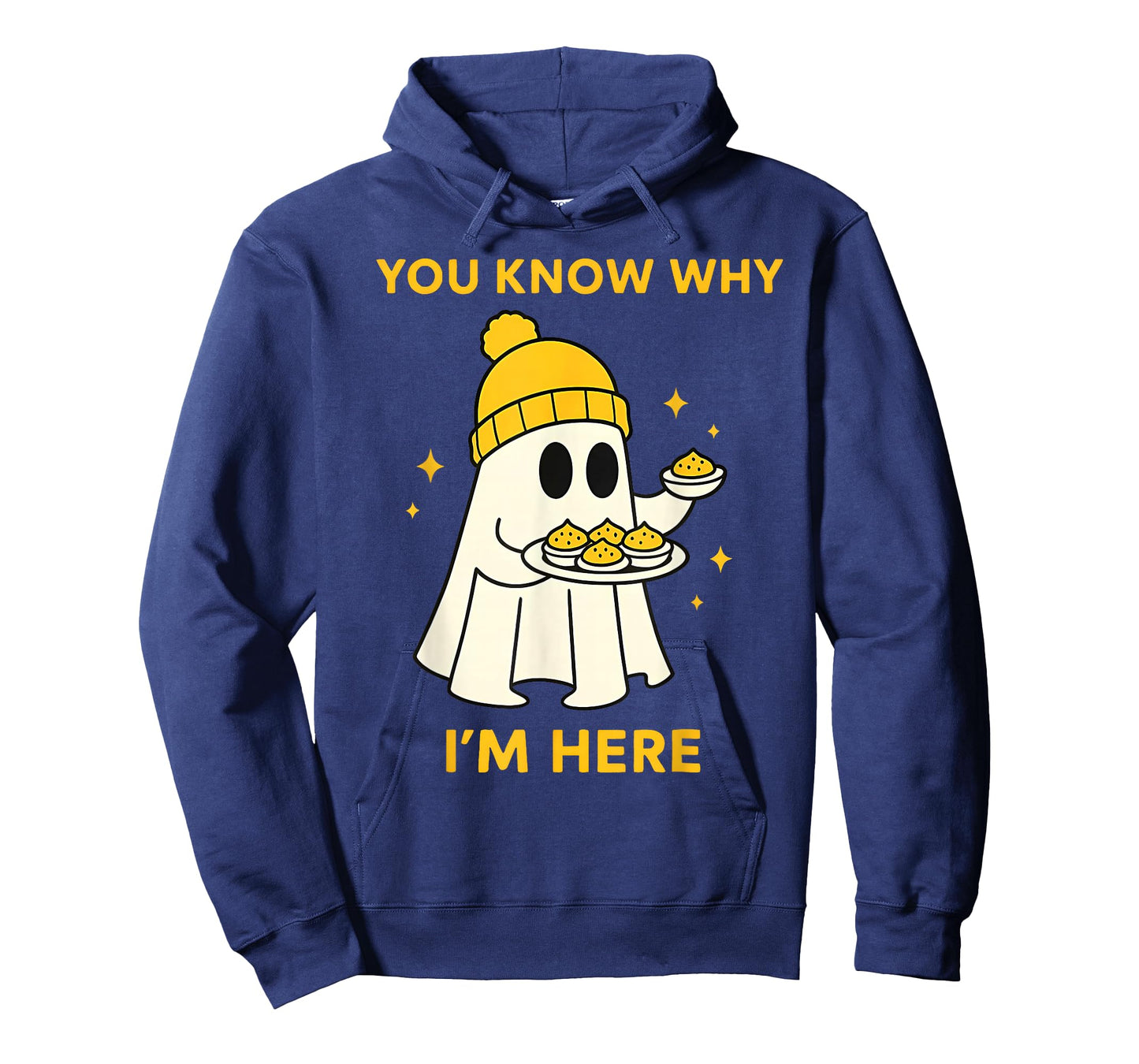 Funny Ghost You Know Why I'm Here Deviled Egg Thanksgiving T-Shirt