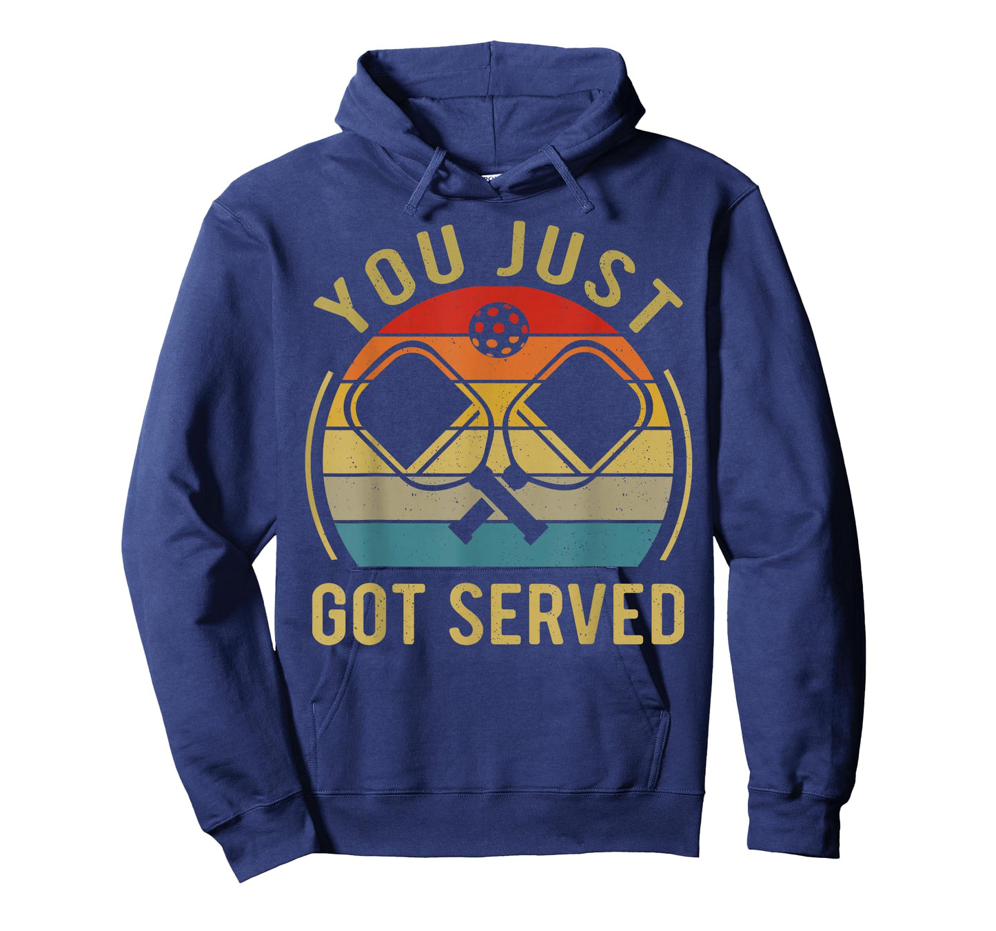Funny Pickleball You Just Got Served Vintage Retro T-Shirt