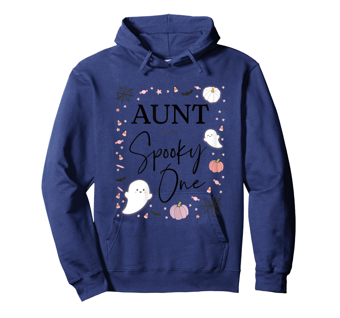 Aunt of the Spooky One Girl First Birthday Pink Halloween T-Shirt