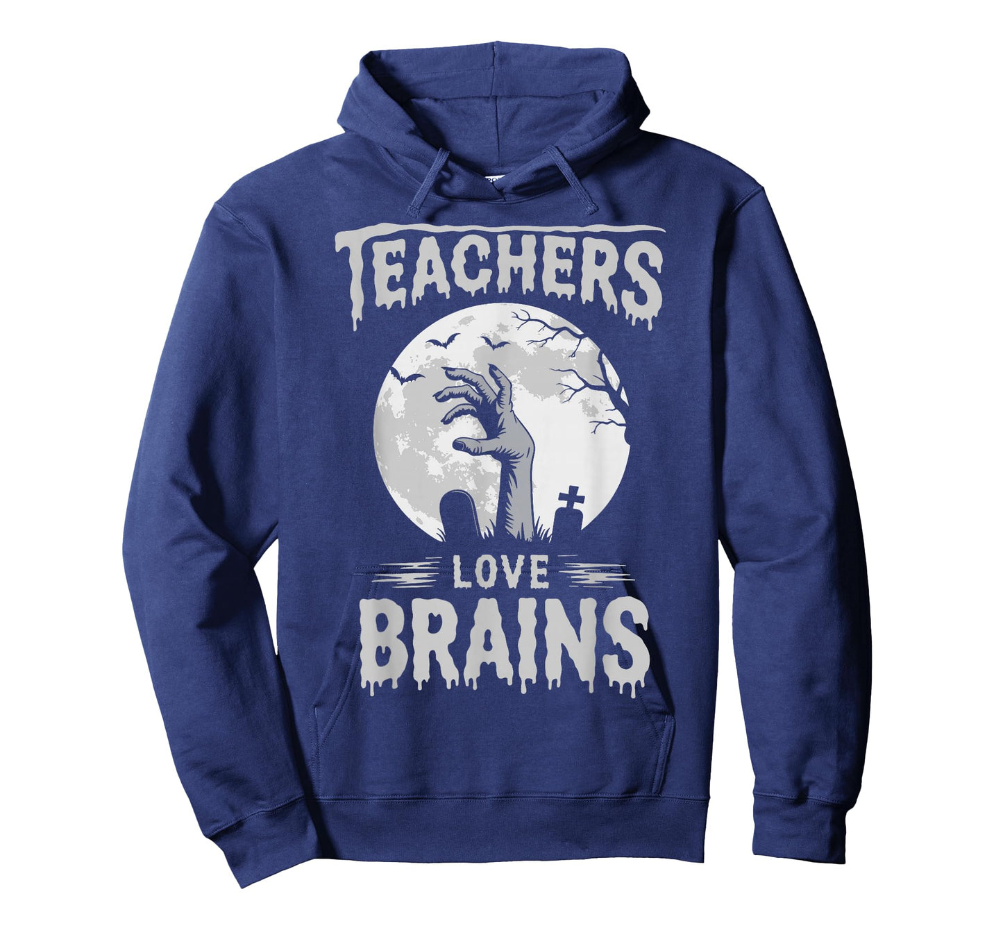Funny Halloween Teacher Tshirts Zombie Teachers Love Brains T-Shirt