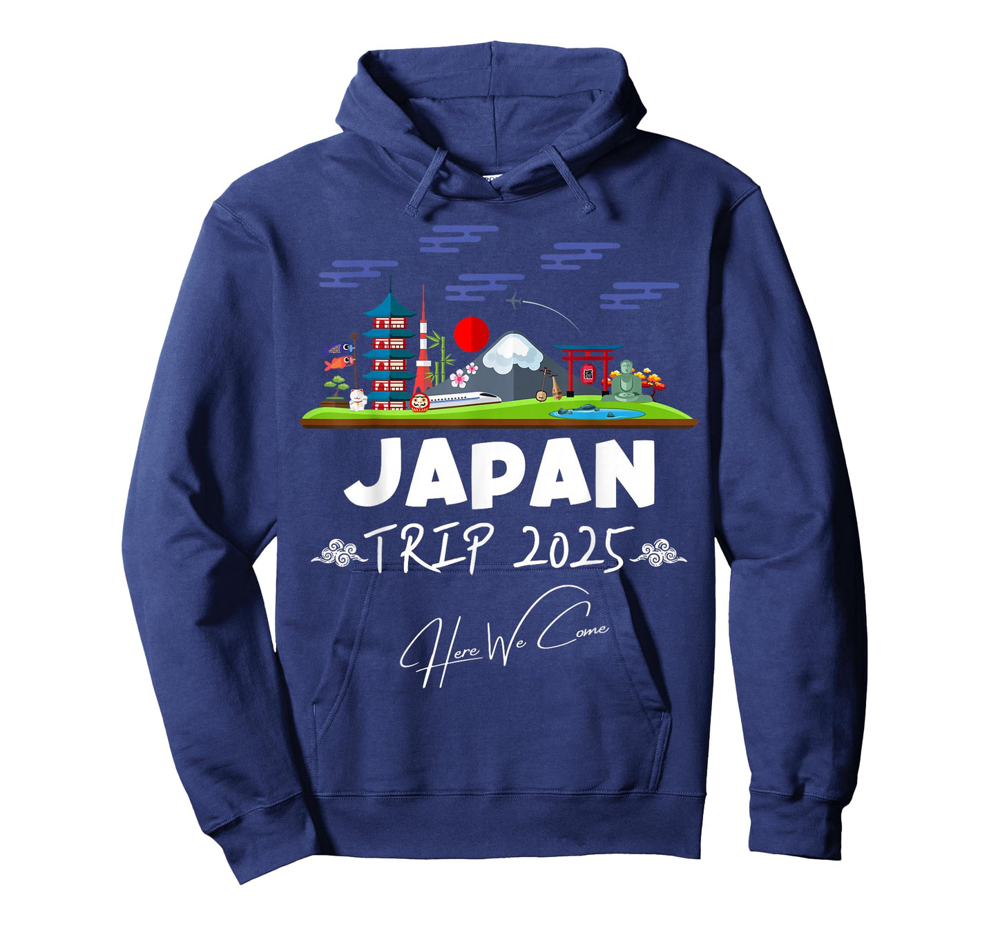 Japan Trip 2025 Here We Come Matching Team Travel Vacation T-Shirt