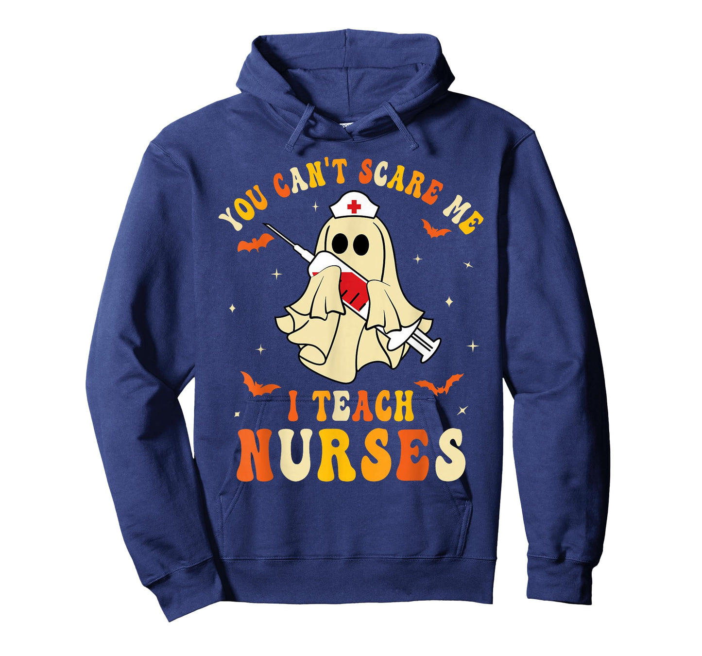 You Can't Scare Me I Teach Nurses Educator Halloween Ghost T-Shirt