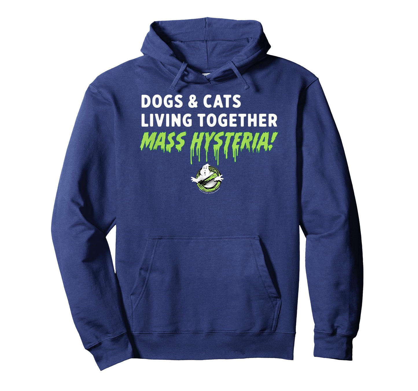 Ghostbusters Dogs and Cats Living Together Mass Hysteria! T-Shirt