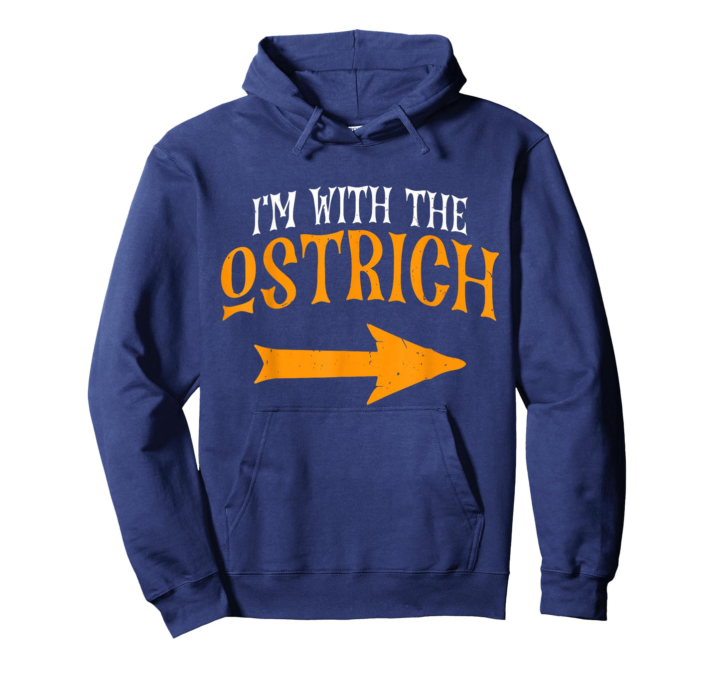 I'm With Ostrich Halloween Costume Funny Couples Ostrich T-Shirt
