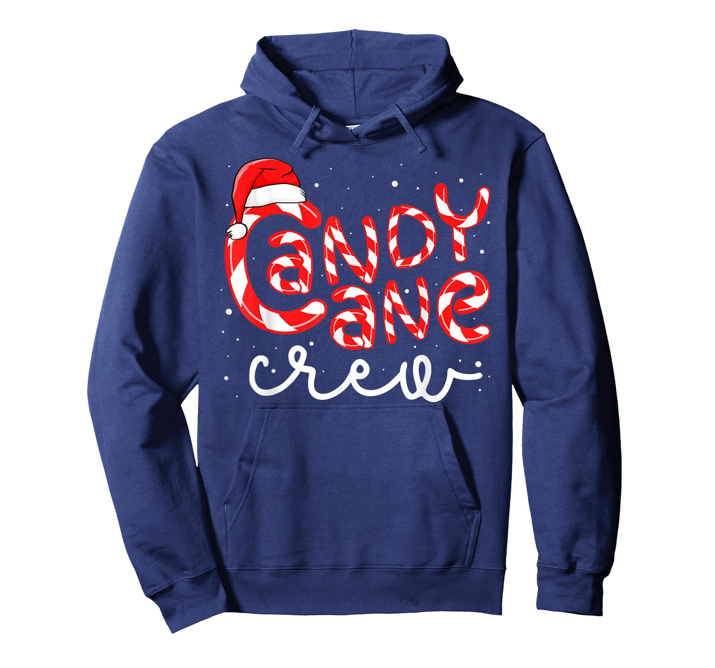 Candy Cane Crew Christmas Squad Xmas Family Matching Santa T-Shirt