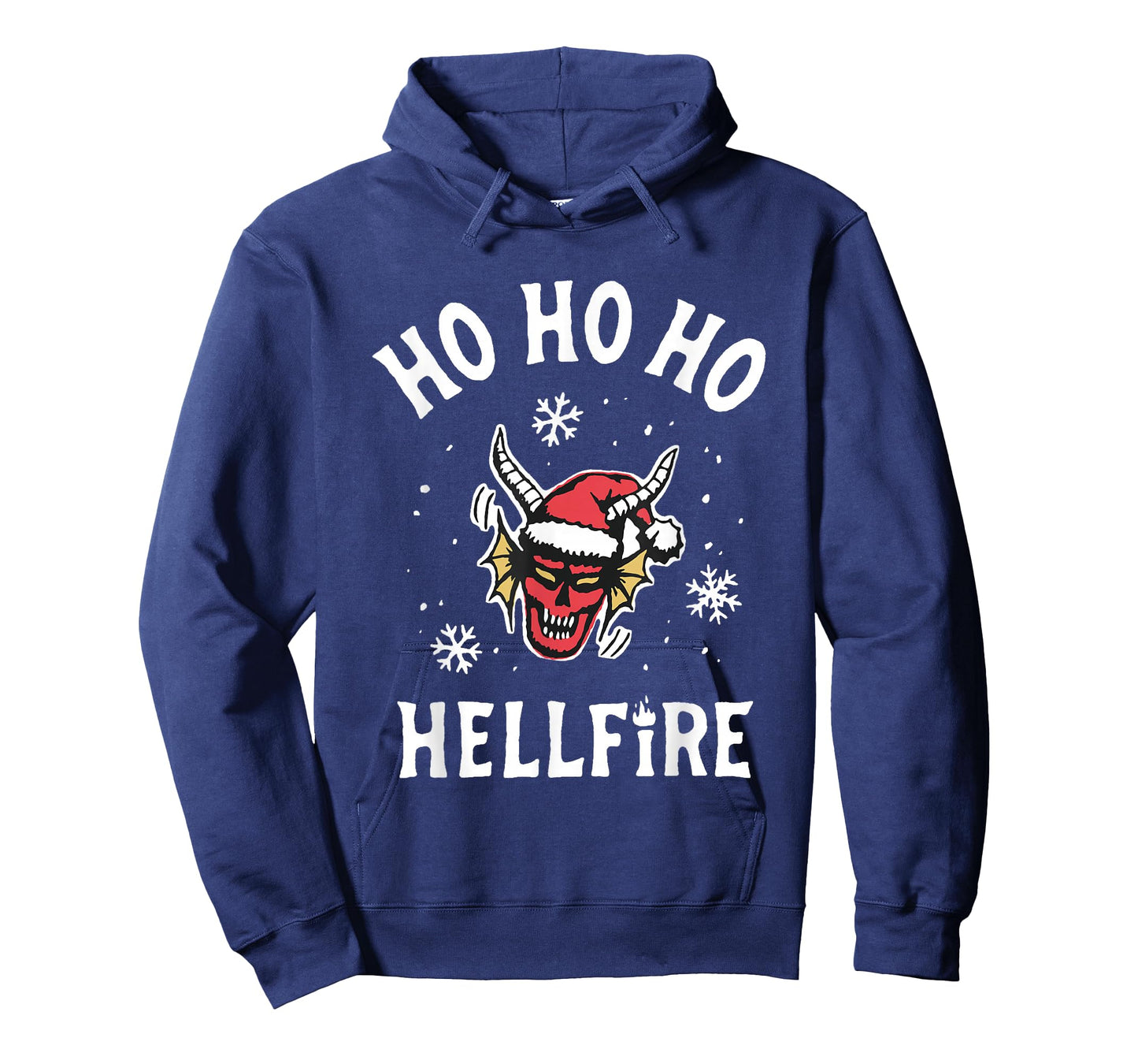 Stranger Things Christmas Ho Ho Hellfire Holiday T-Shirt