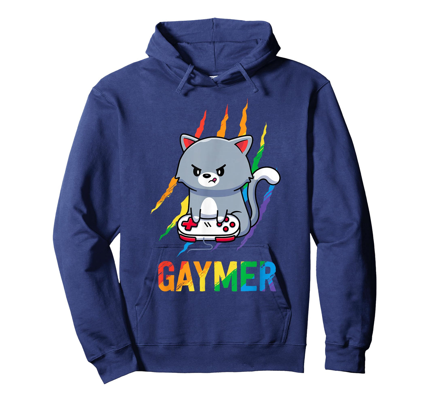 Gaymer LGBT Cat Pride Rainbow Video Game Lovers Gift T-Shirt