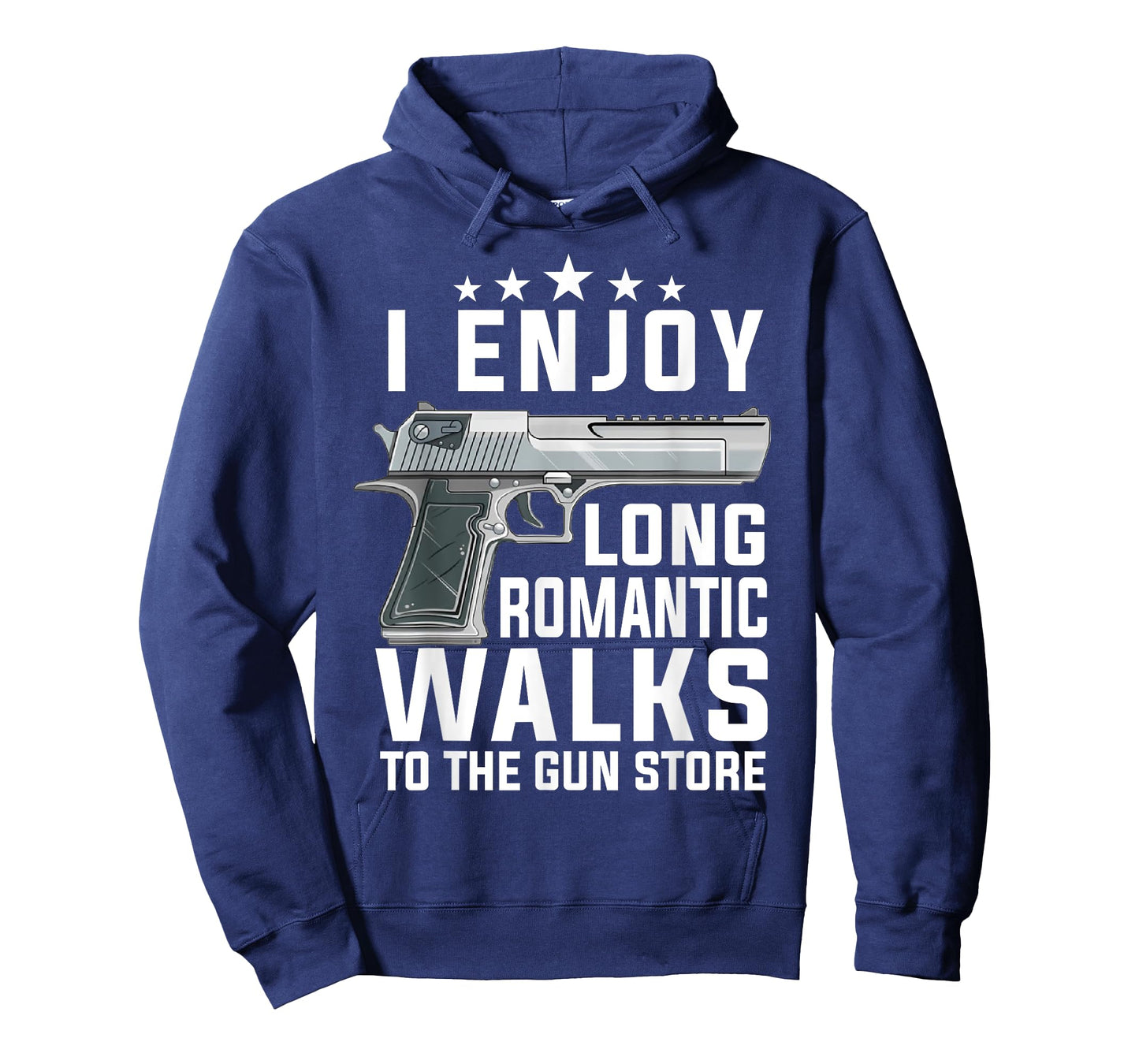 I Enjoy Long Romantic Walks To The Gun Store T-Shirt