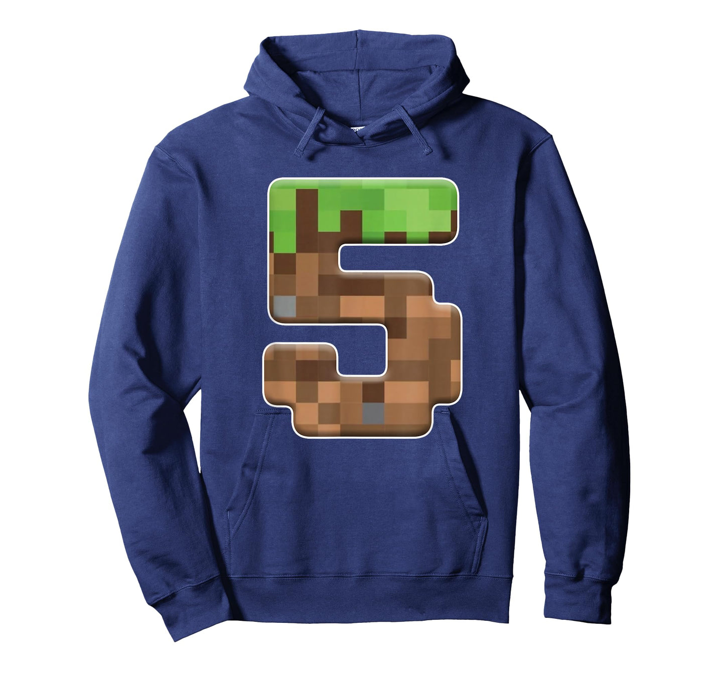 5th Birthday Boy 5 Years Old Bday Boy Game Pixel Number T-Shirt