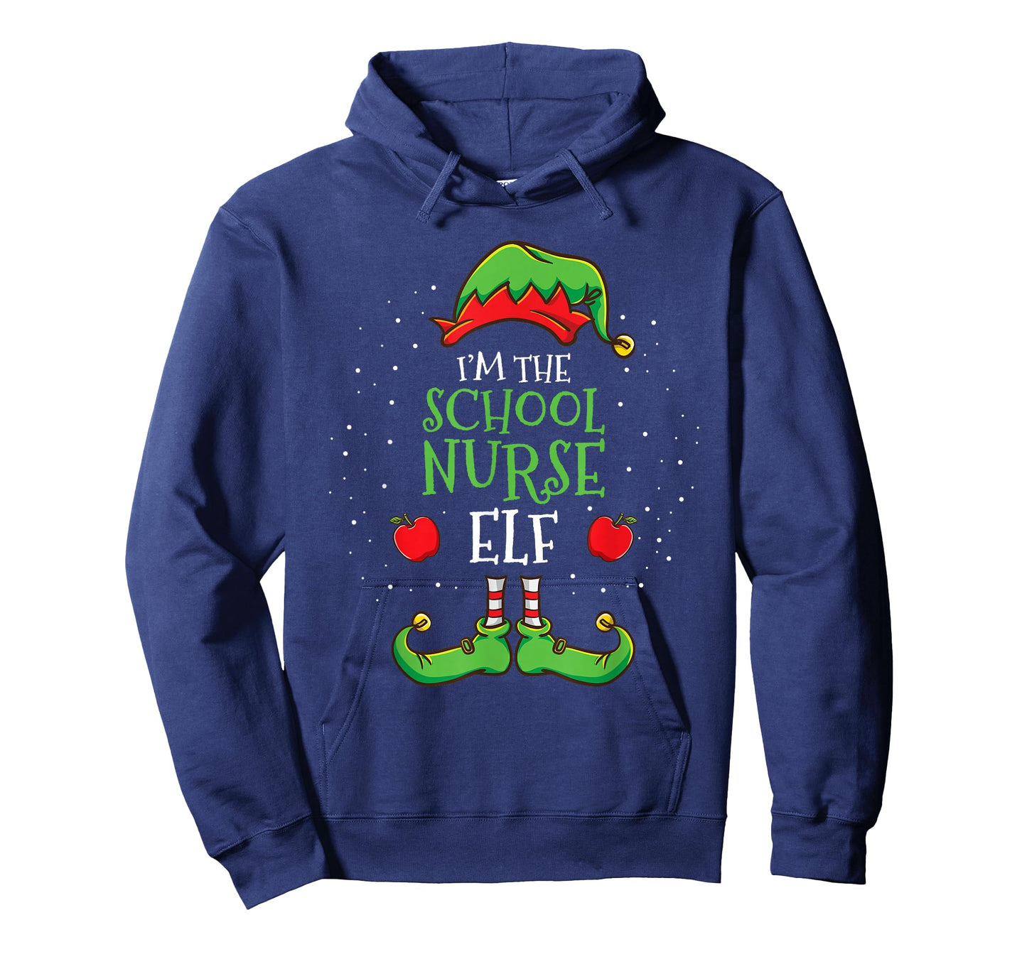 Im The School Nurse Elf Christmas T-Shirt