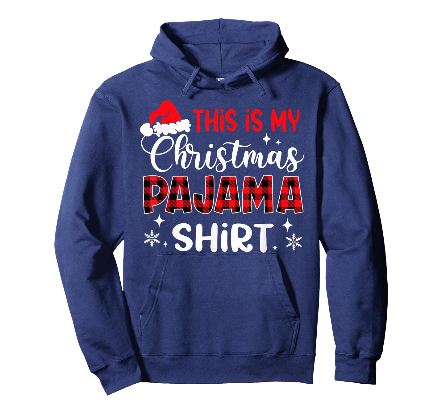 This is My Christmas Pajama Shirt Funny Xmas PJs Men Women T-Shirt