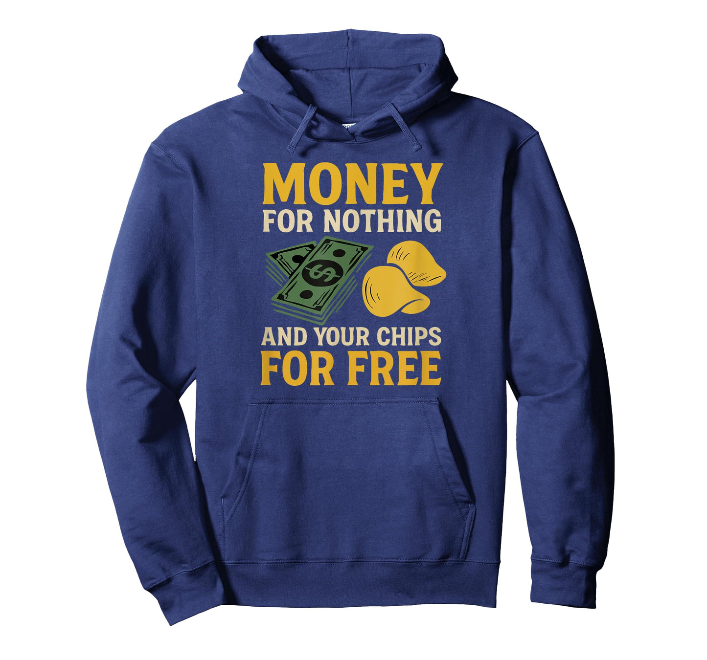 Money for Nothing and Your Chips for Free Mangled Lyrics T-Shirt