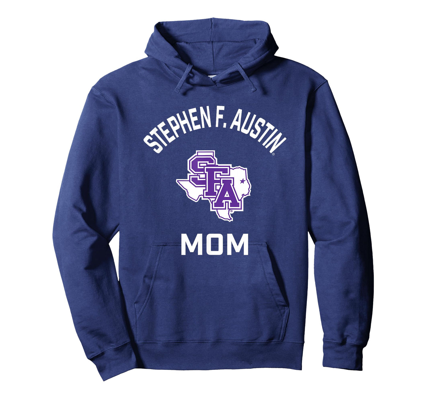 Stephen F. Austin State Lumberjacks Arched Mom T-Shirt