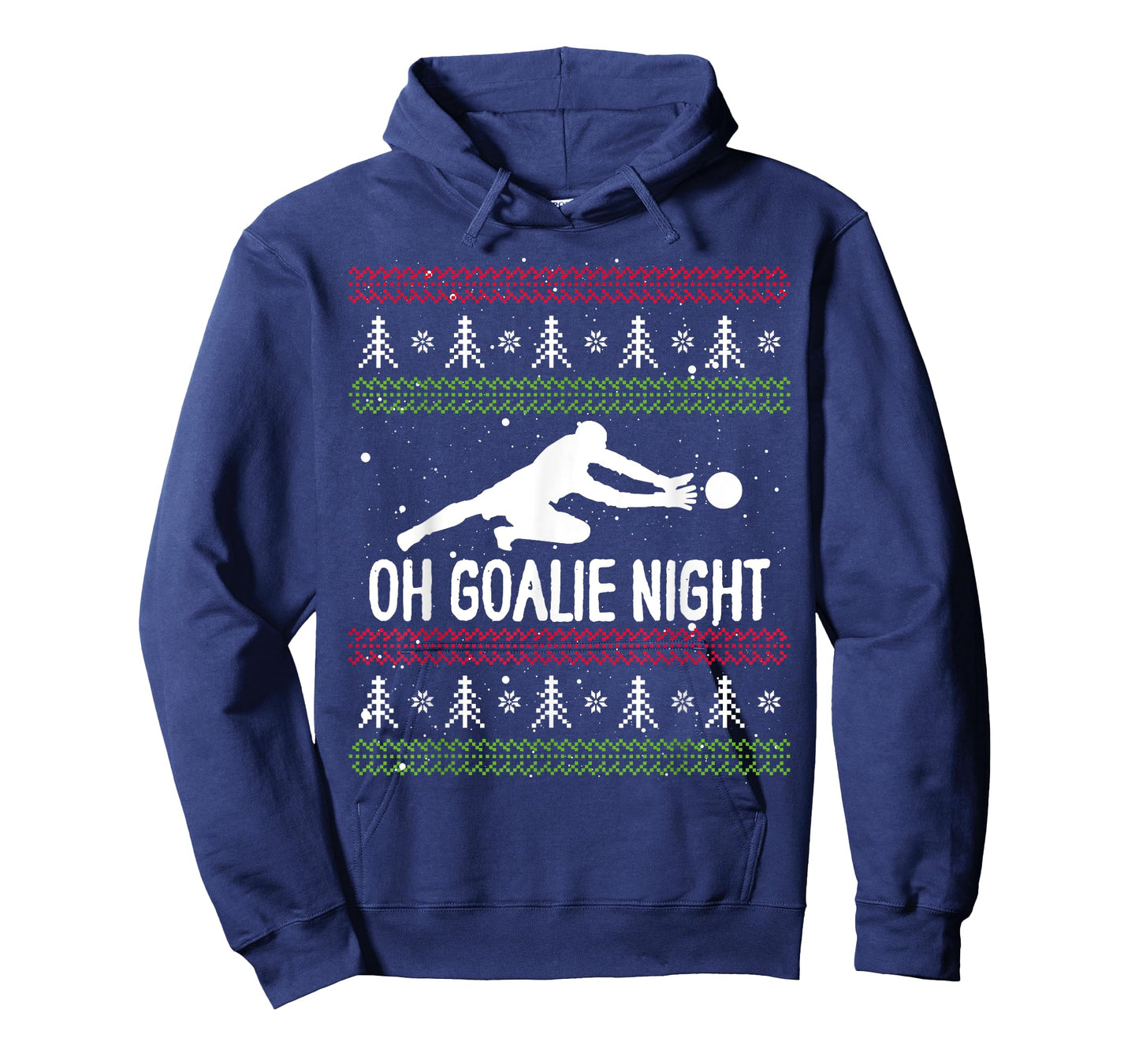 Christmas Soccer Player Xmas Day Goalkeeper Santa Claus T-Shirt