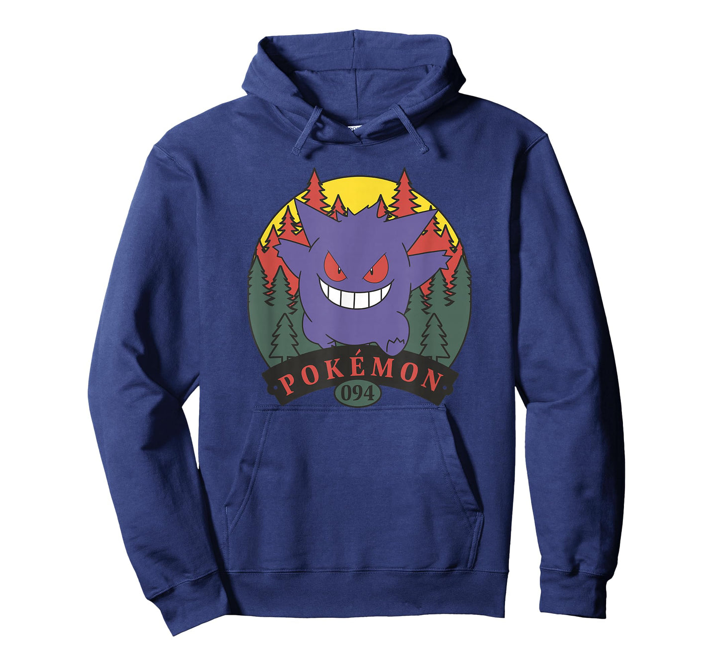 Pokémon 094 Gengar Outdoor Adventure Forest Park Badge T-Shirt