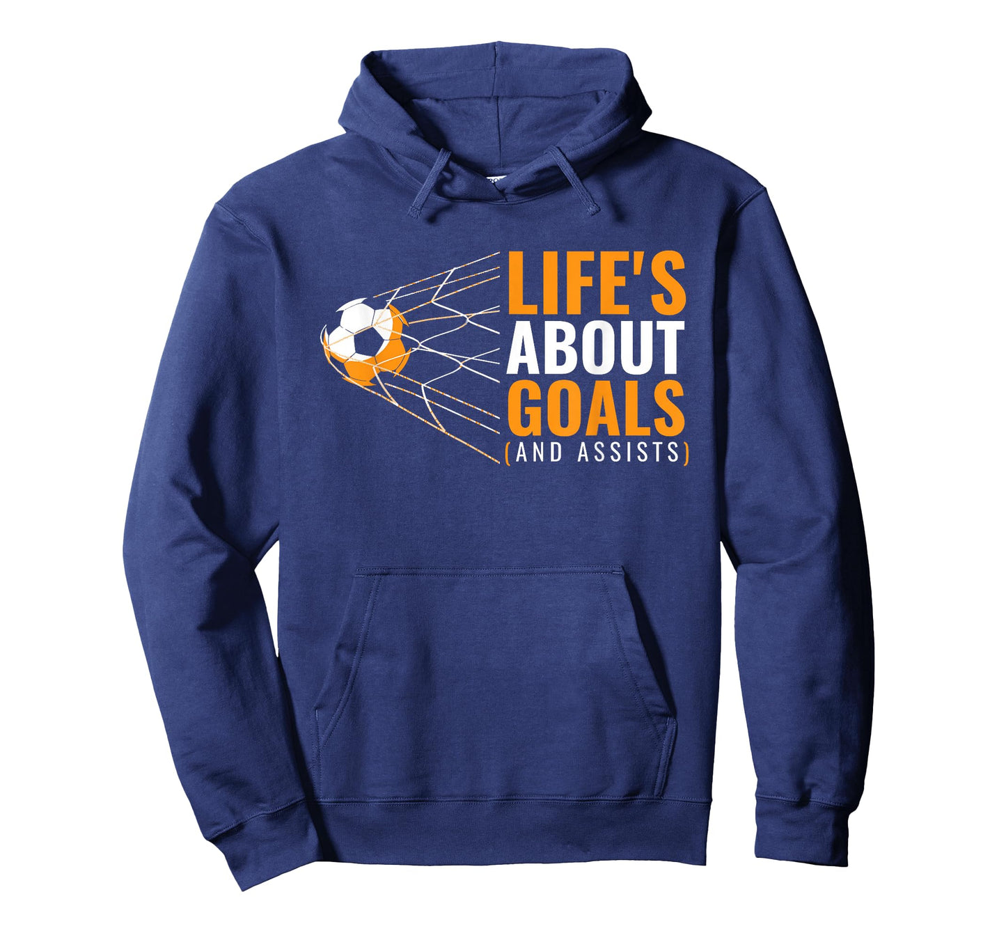 Life’s About Goals And Assists Funny Quote Youth Soccer T-Shirt