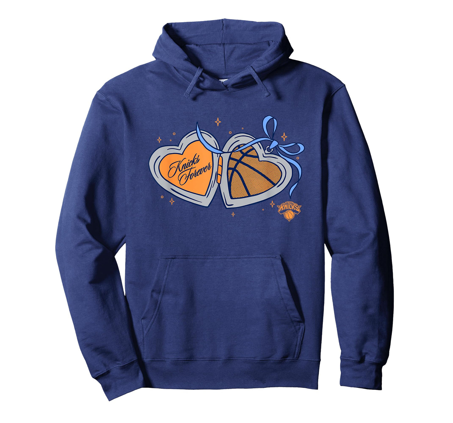 NBA New York Knicks Valentine's Day Heart Locket T-Shirt