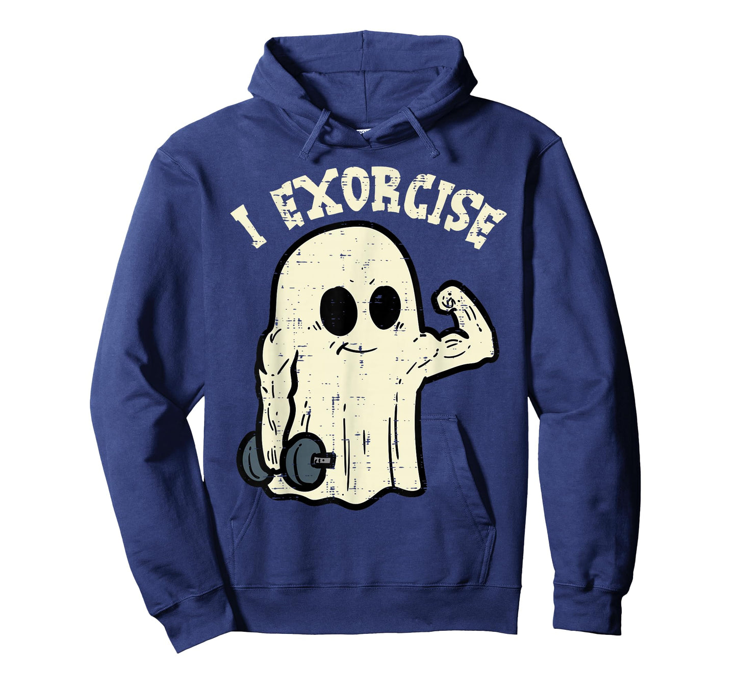 Halloween Gym Ghost I Exorcise Fun Workout Costume Men Women T-Shirt