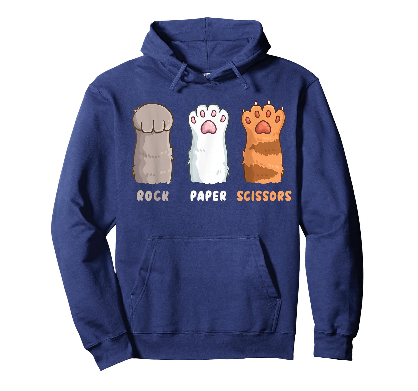 Cat Lover Cat Owner Funny Cat Rock Paper Scissors T-Shirt