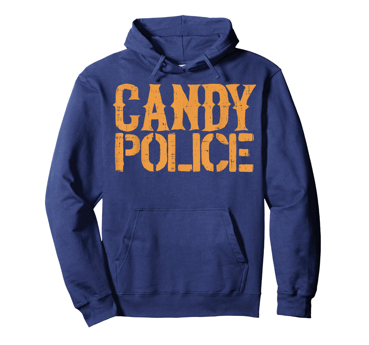 Candy Police Shirt Funny Halloween Costume Parents Mom Dad T-Shirt