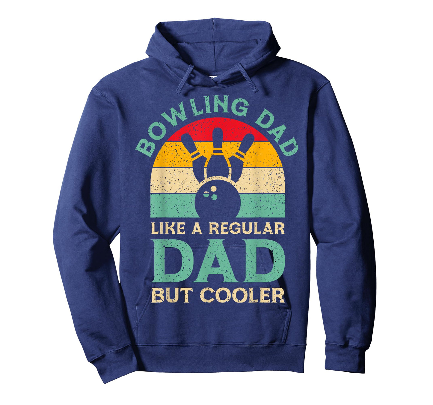 Funny Fathers Day Bowling Dad For Bowling Player Dad T-Shirt