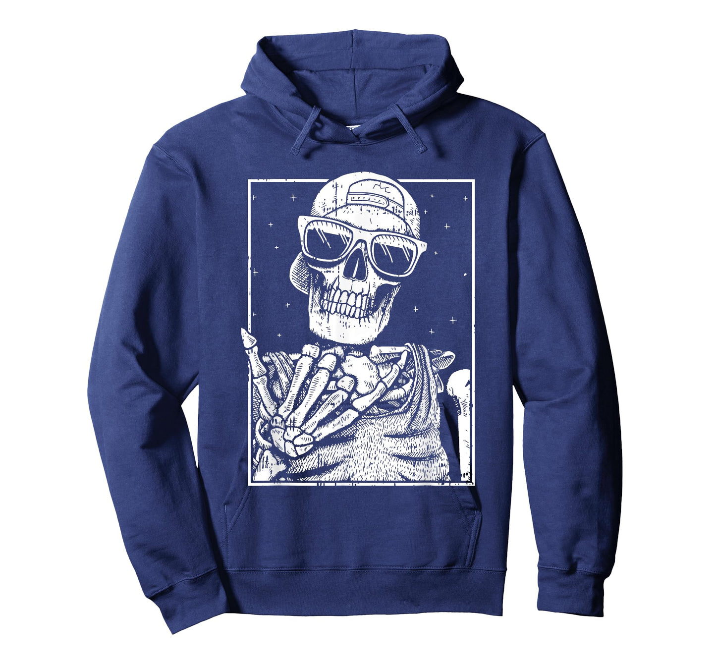 Skeleton Rock Hand Halloween Costume Cool Rock Music Rocker T-Shirt