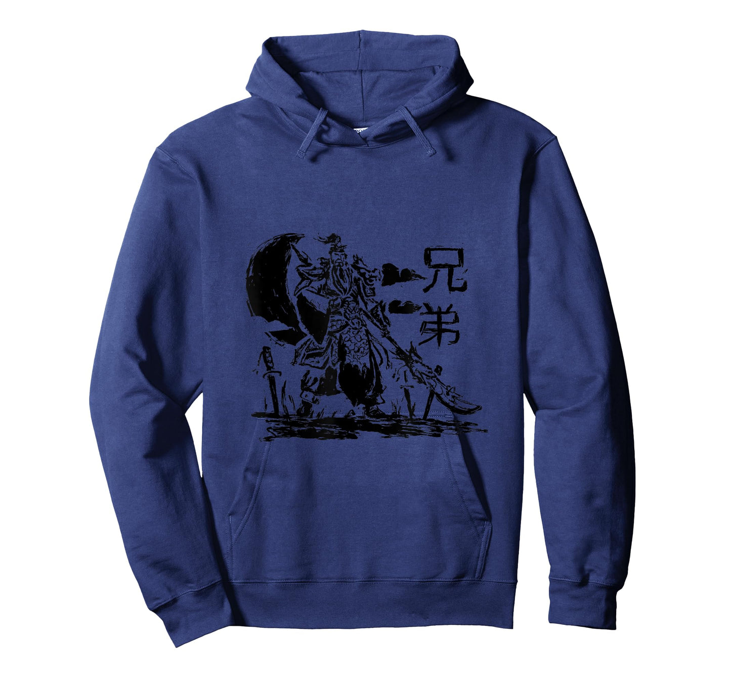 Guan Yu Chinese Warrior Sketch Design T-Shirt