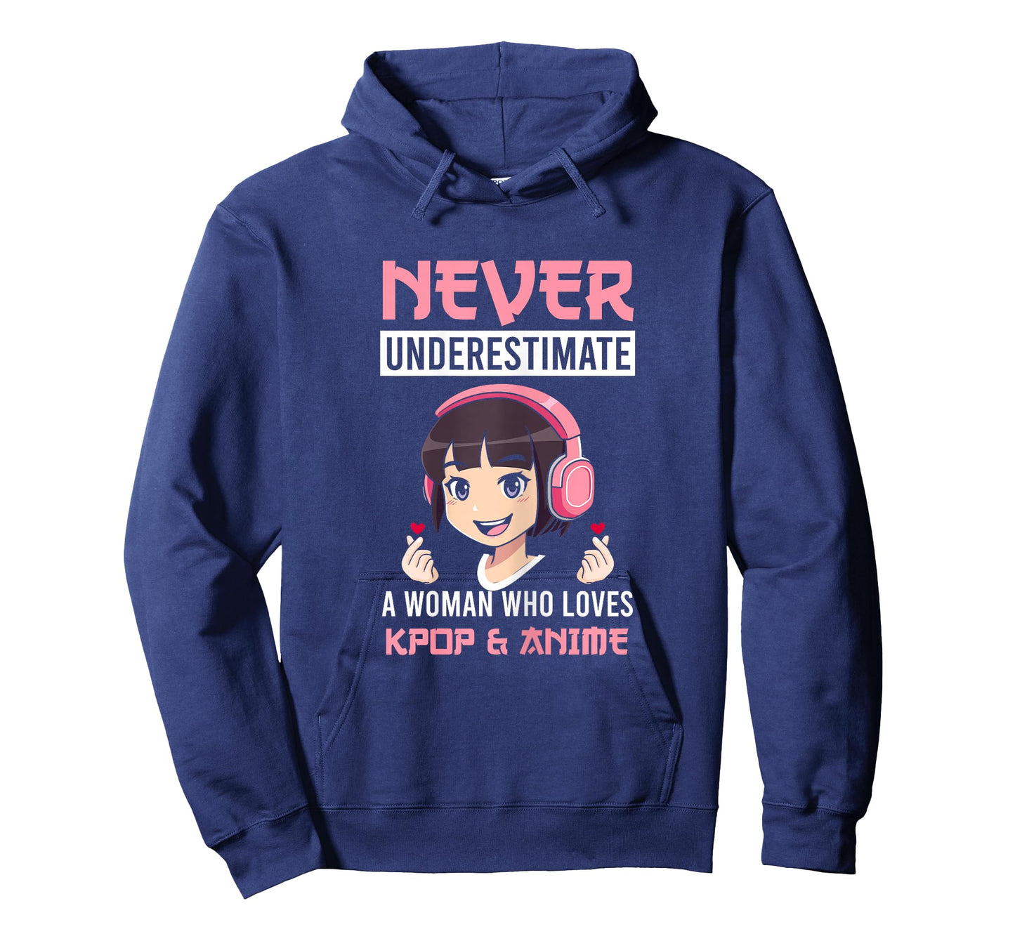 A Woman who Loves Kpop Anime Merch K-pop Merchandise Gift T-Shirt
