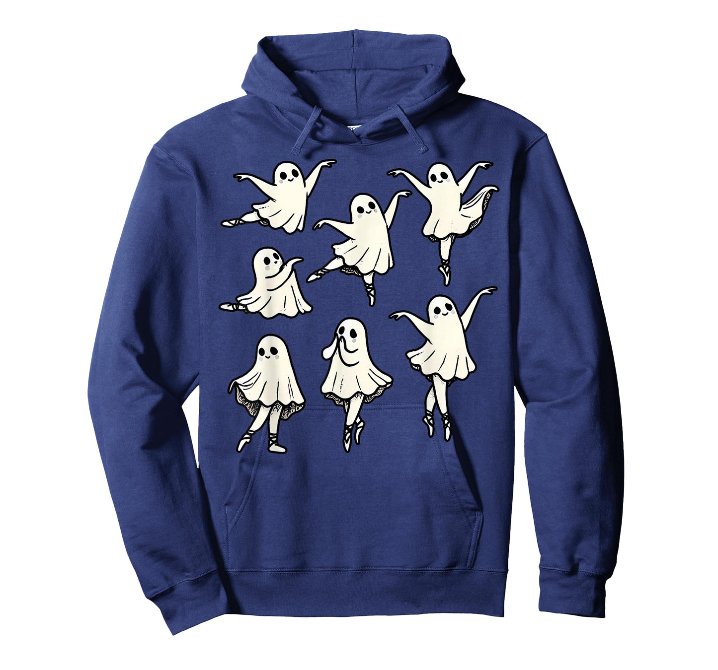 Ballet Ghost Ballet Dancer Spooky Dance Teacher Halloween T-Shirt