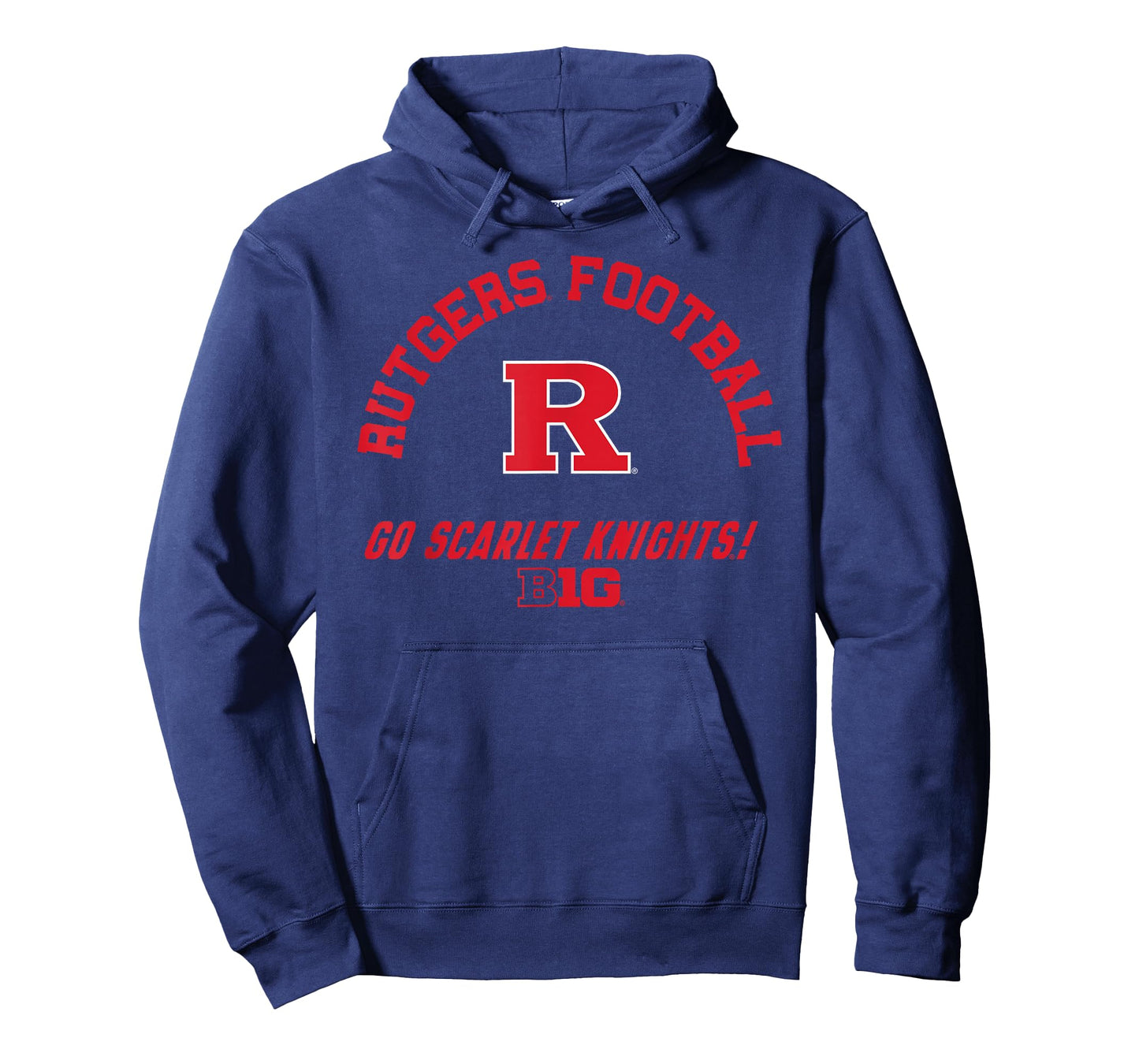 Rutgers Scarlet Knights Big 10 Football Black T-Shirt