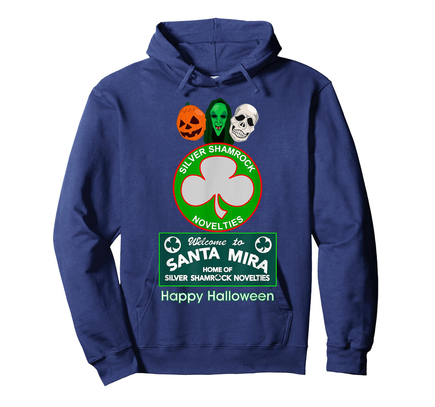 Halloween III - Silver Shamrock and Santa Mira T-Shirt