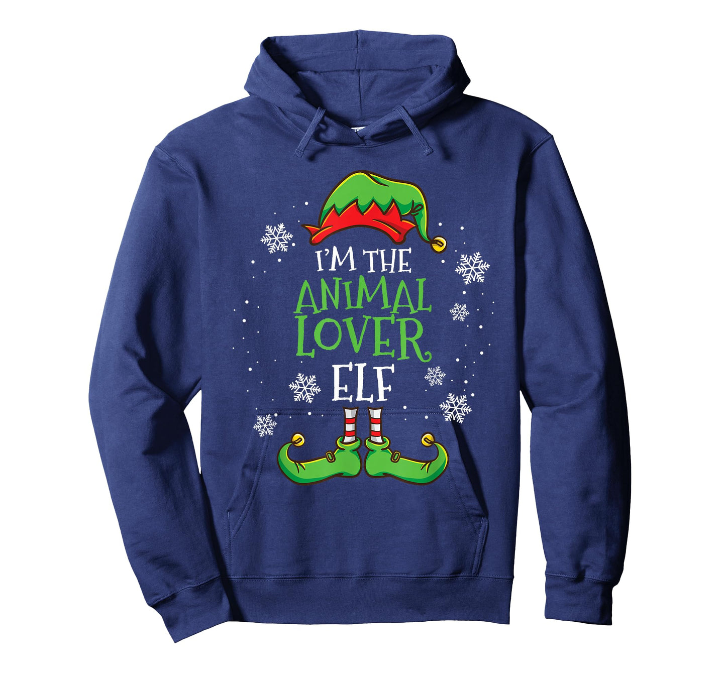 Im The Animal Lover Elf Christmas T-Shirt