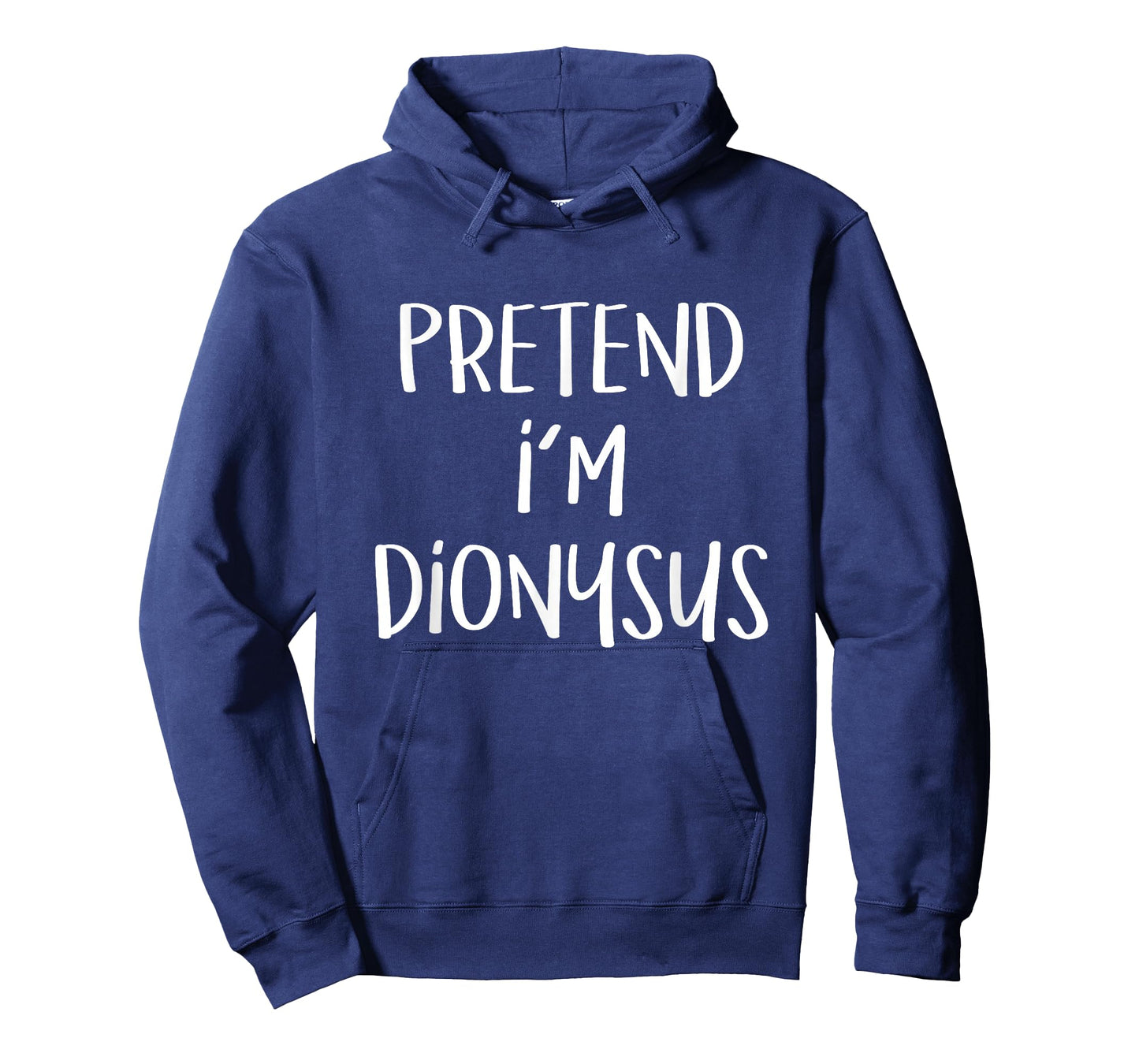Pretend I'm Dionysus Costume Party Funny Greek God Halloween T-Shirt