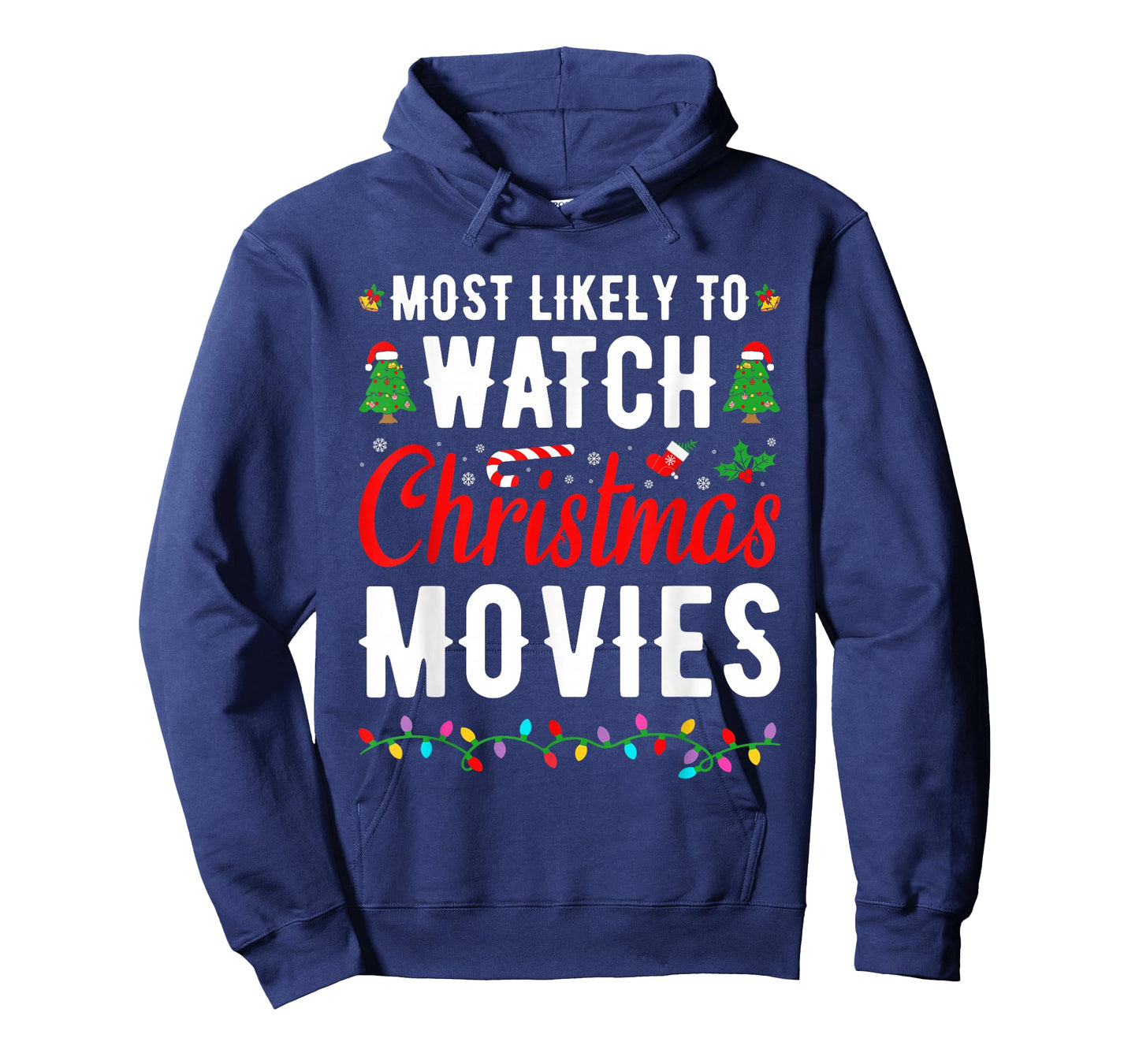 Family Matching Most Likely To Watch Christmas Movies T-Shirt