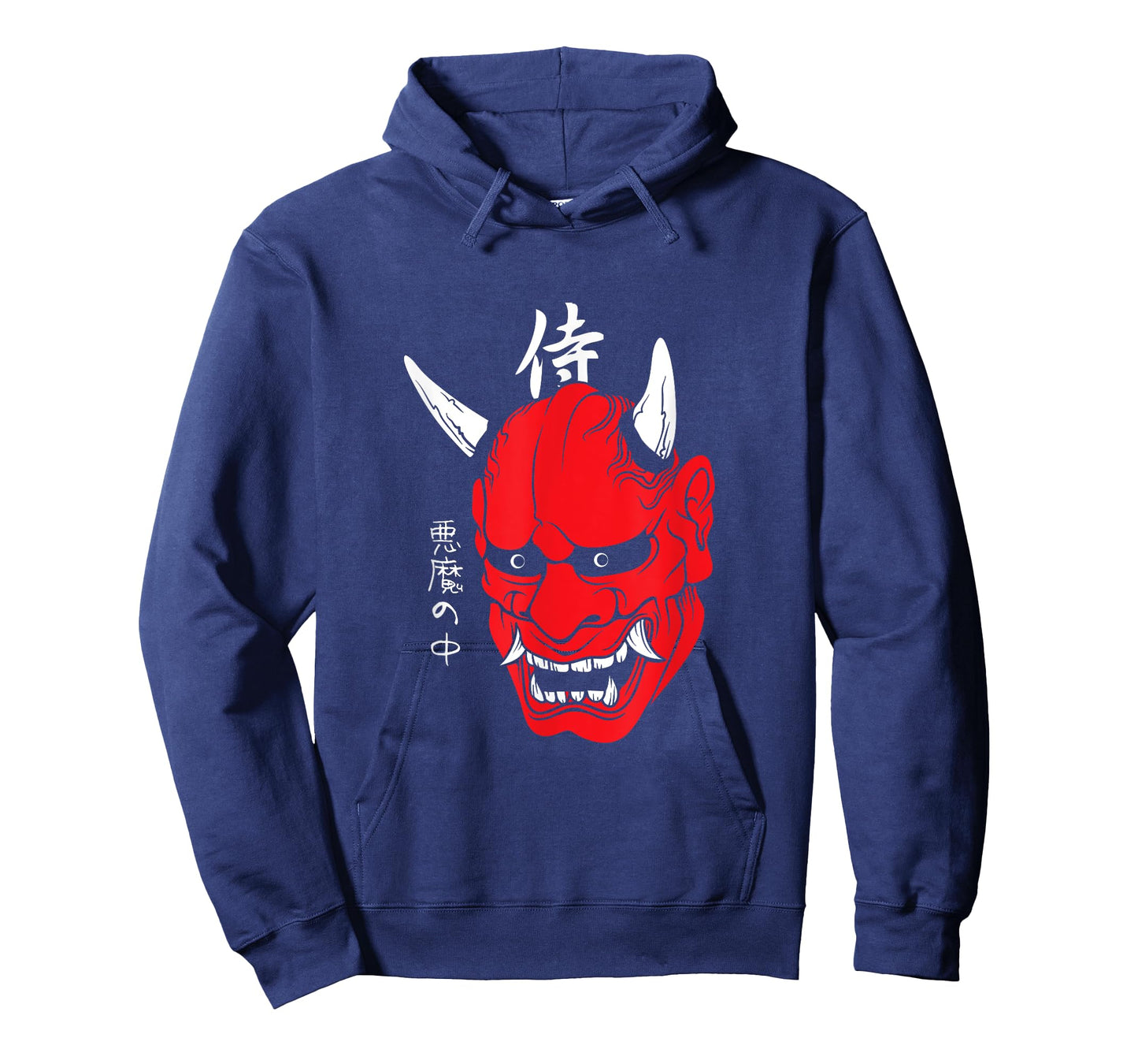 Japanese demon art face mask devil yokai harajuku aesthetic T-Shirt