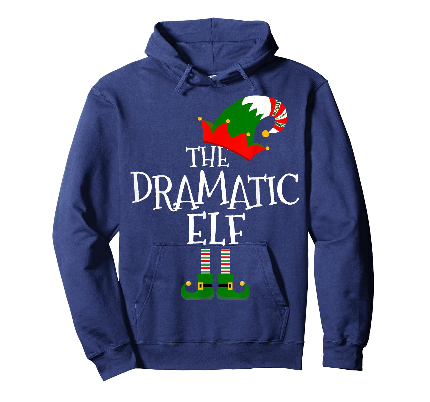 Funny The Dramatic Elf Matching Family Group Gift Christmas T-Shirt