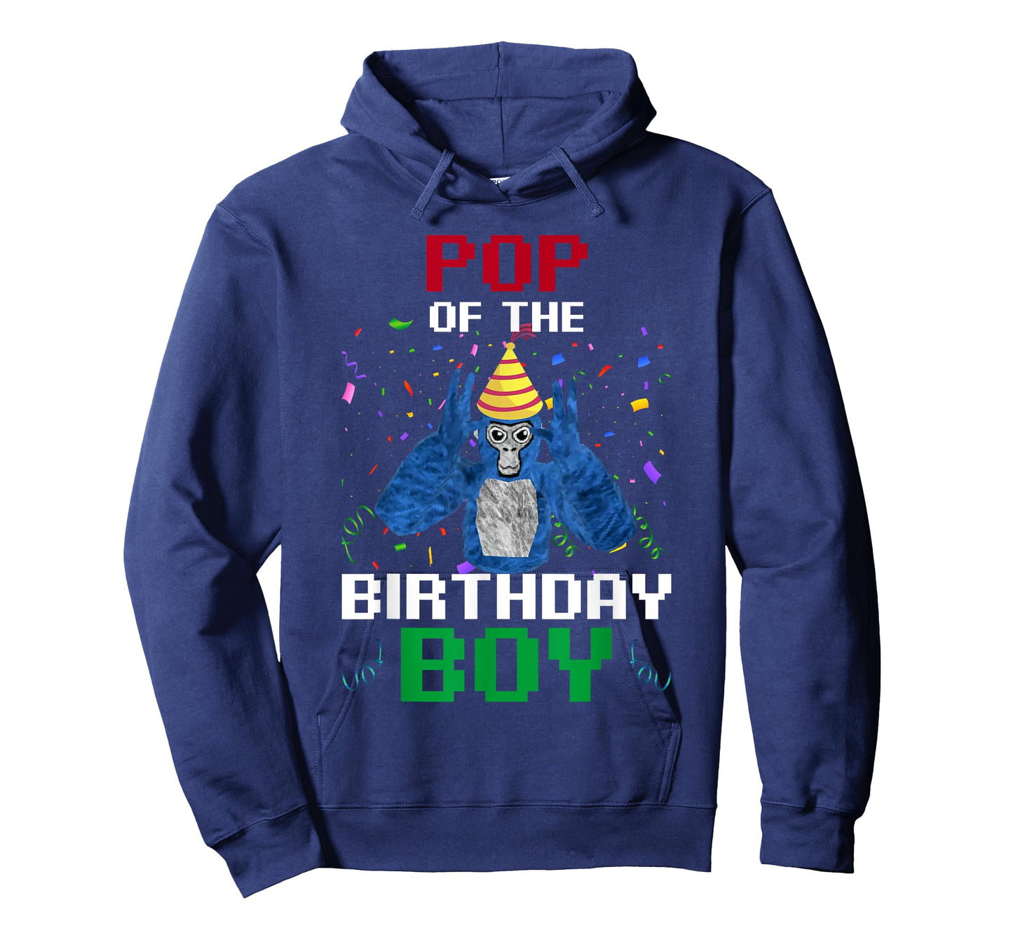 Pop Of The Birthday Boy Funny Gorilla Video Game Boy Kids T-Shirt