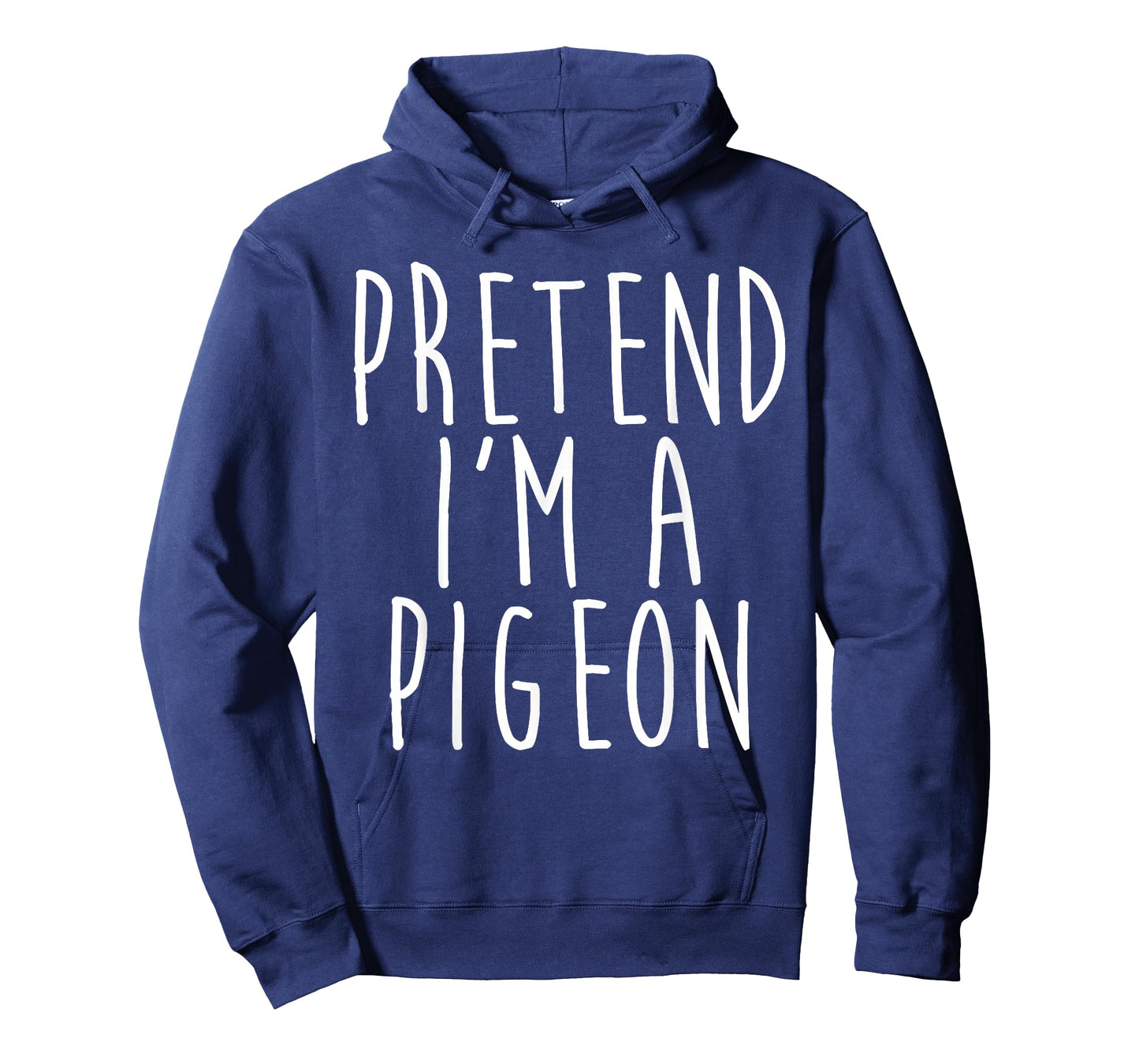 Pretend I'm A Pigeon Family Lazy Costume Halloween Party T-Shirt