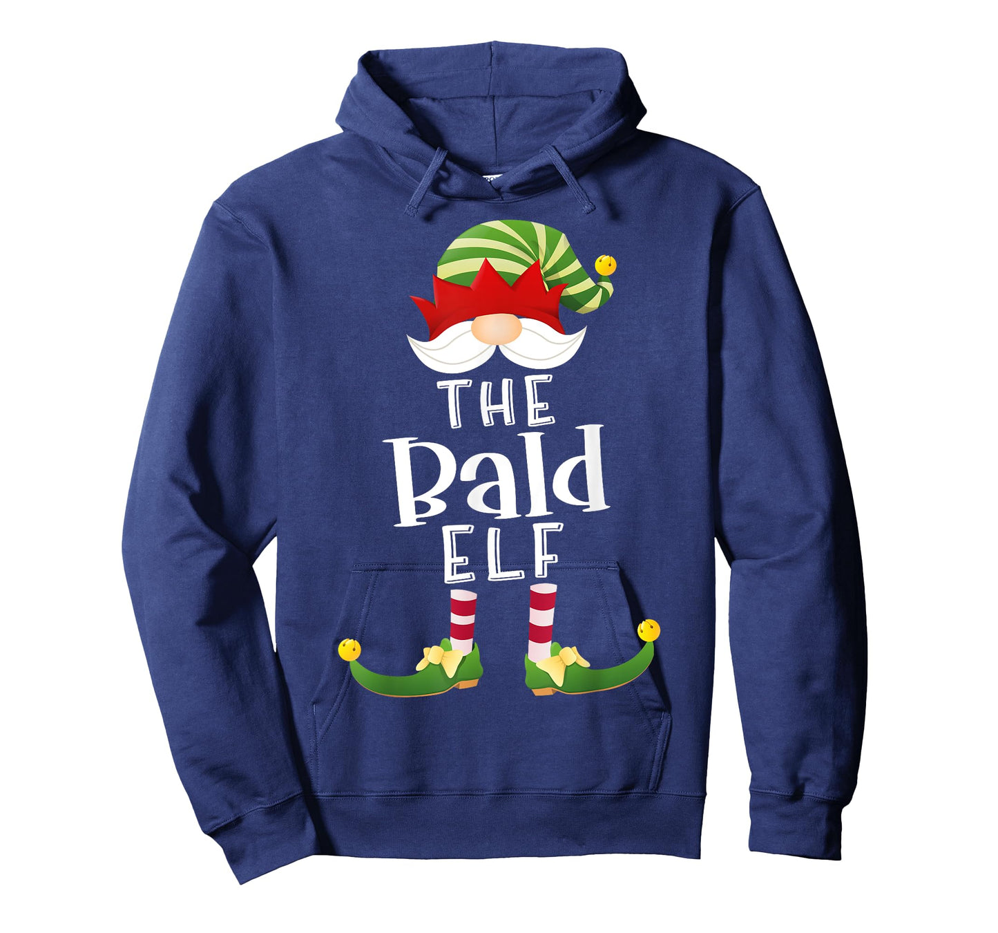 Bald Elf Group Christmas Funny Pajama Party T-Shirt