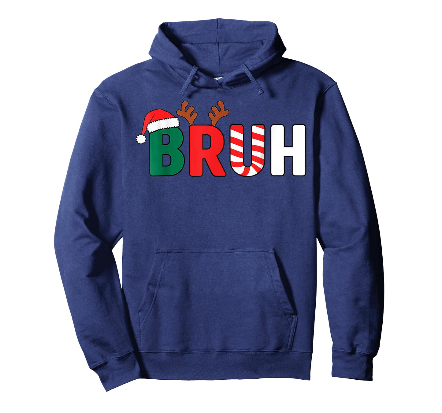 Bruh Christmas Kids Xmas Teens Boys Funny Christmas T-Shirt