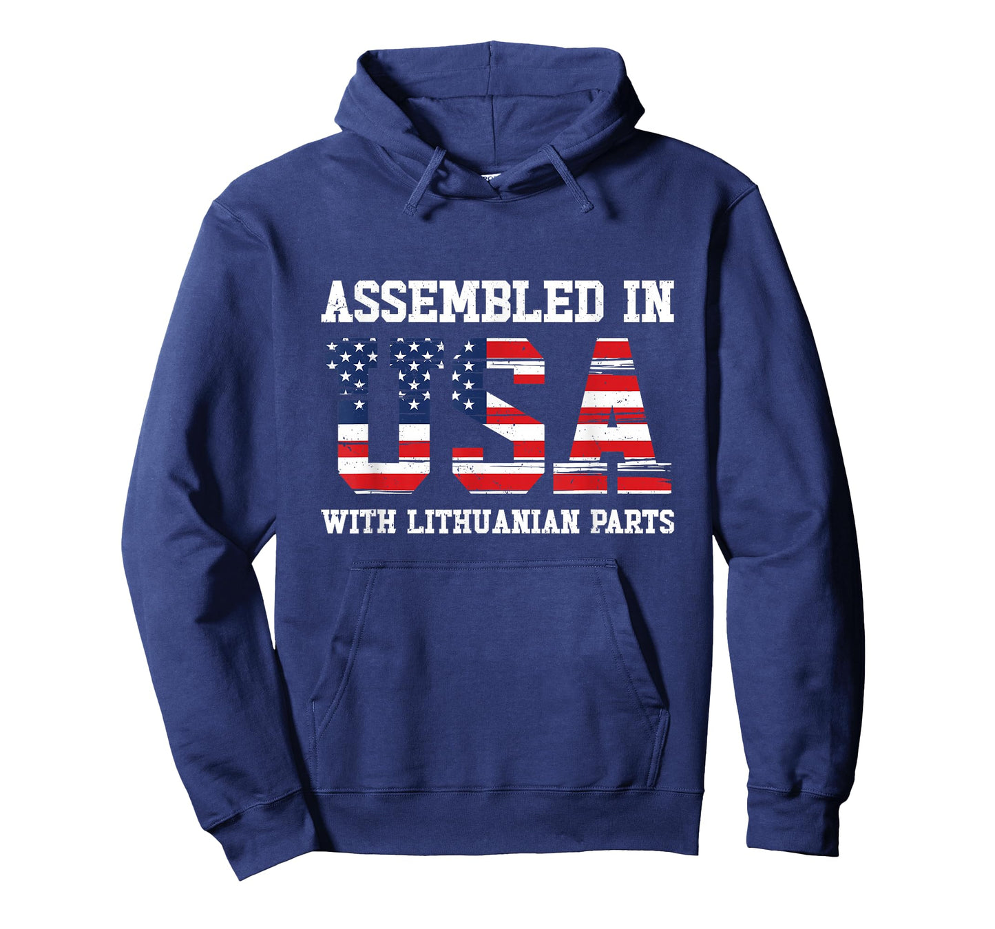 Lithuanian American USA Patriot Grown Lithuania US Flag T-Shirt