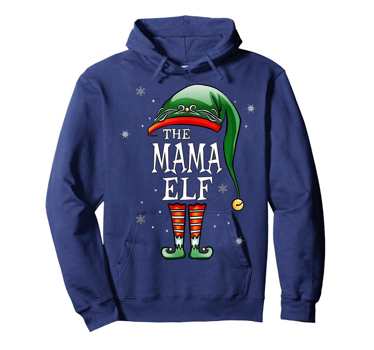 Matching Family Funny The Mama Elf Christmas T-Shirt