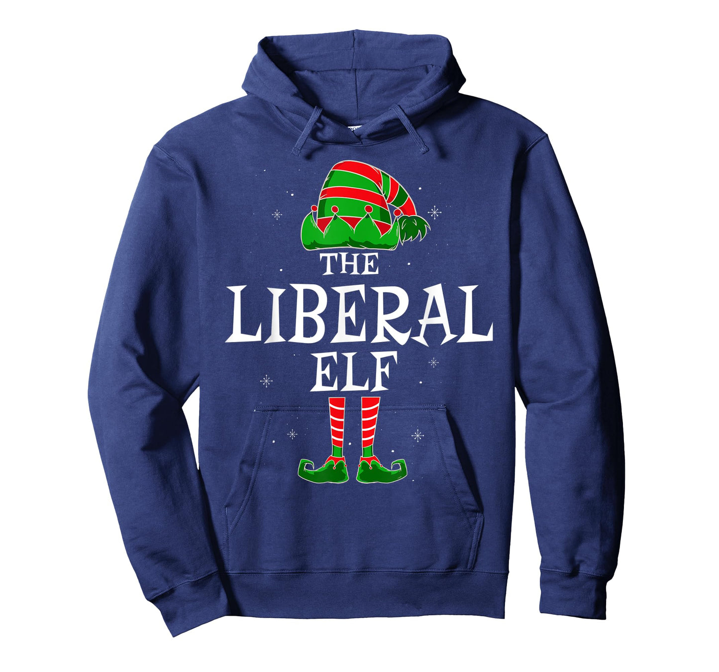 The Liberal Elf Group Matching Family Christmas Funny T-Shirt