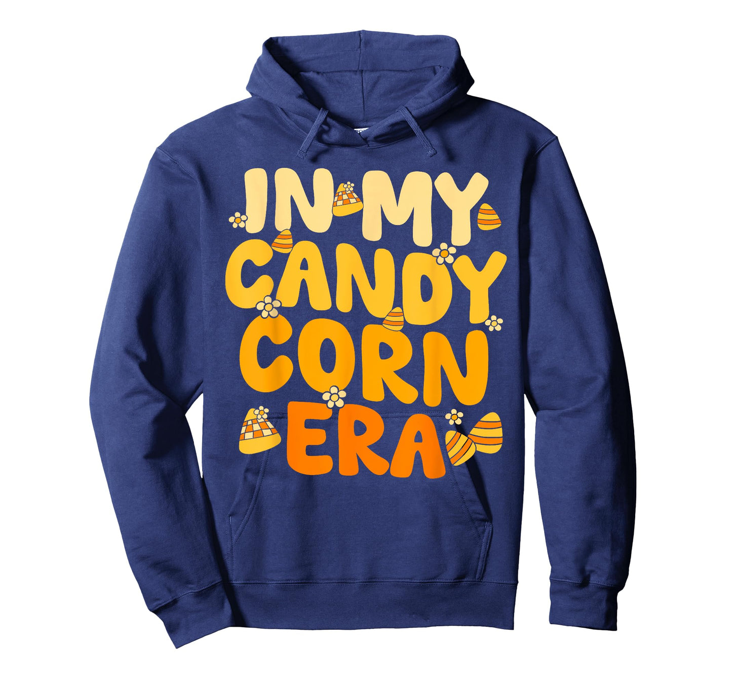 Retro Candy Corn Autumn Fall in My Candy Corn Era Men Women T-Shirt